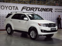В Казахстане стартовало производство внедорожника Toyota Fortuner