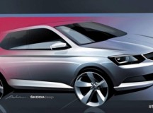 Skoda дразнит тизером 2015 Fabia
