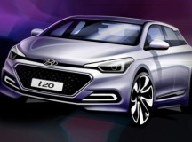 Hyundai показал скетчи нового i20