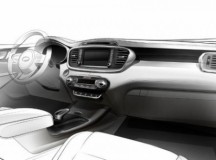 Kia дала заглянуть в салон нового Sorento