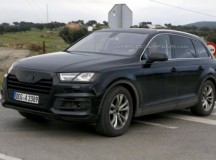 2016 Audi Q7 почти сняла камуфляж