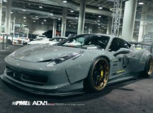 Ferrari 458 Italia в обвесе Liberty Walk от Platinum Motorsport