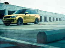 Золотой Range Rover от MC Customs
